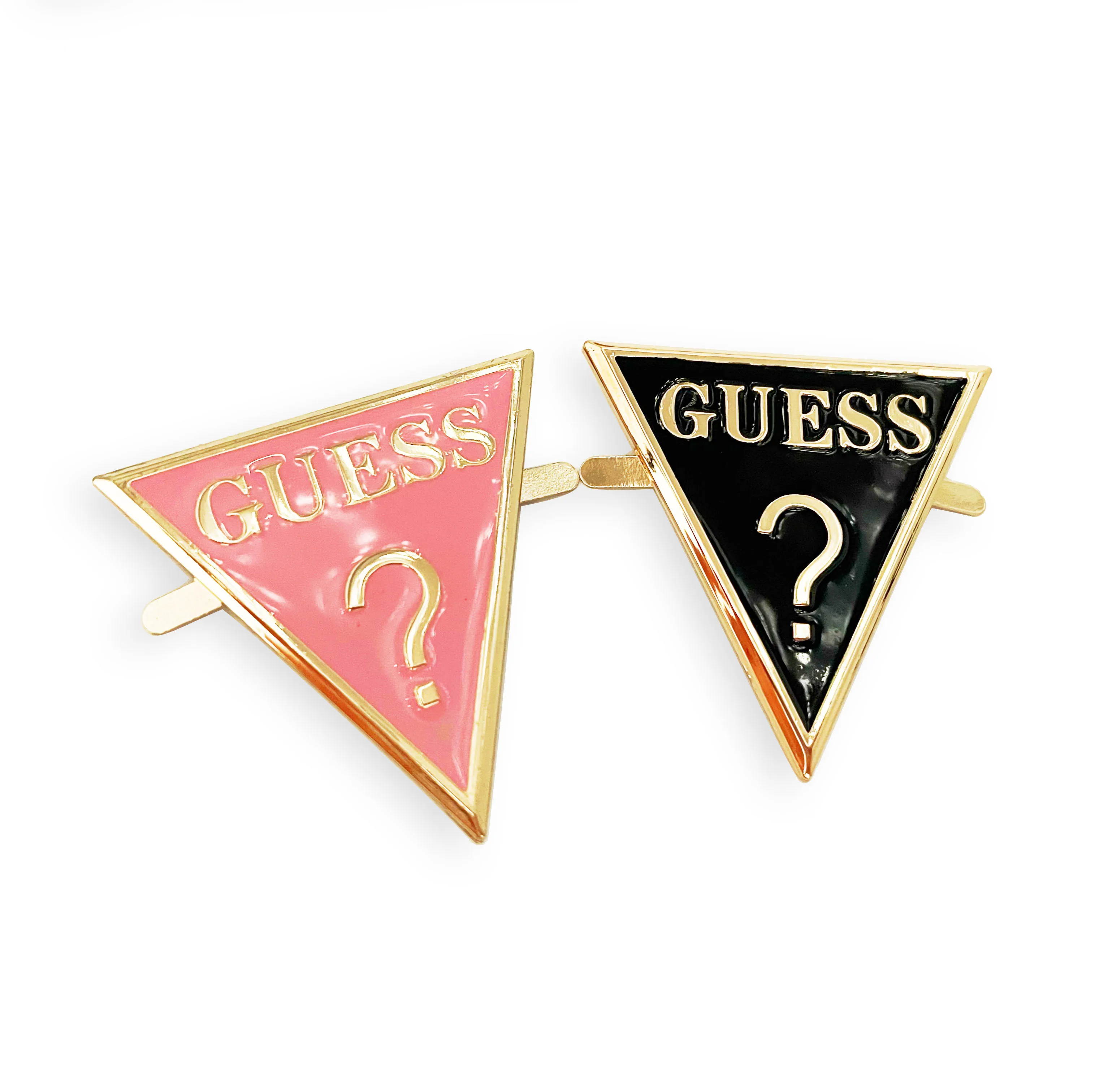 Popular high quality ready to ship custom metal logo/brand metal label for bags