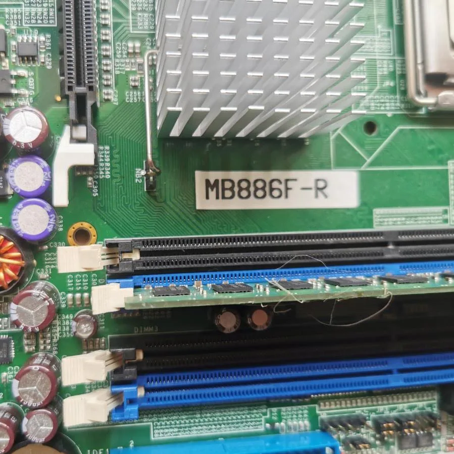 iBase MB886F-R  with 1 ISA  4 PCI  3 PCIe atx industrial LGA775 socket motherboard 2 Gbe LAN  winxp win2000 win7 system