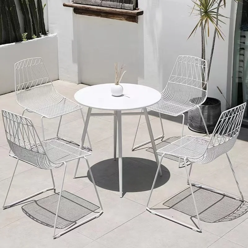 Factory Supply Outdoor Table and Chair Set Modern Design Restaurant Cafe Dining Chair for Kitchen Available for Sale
