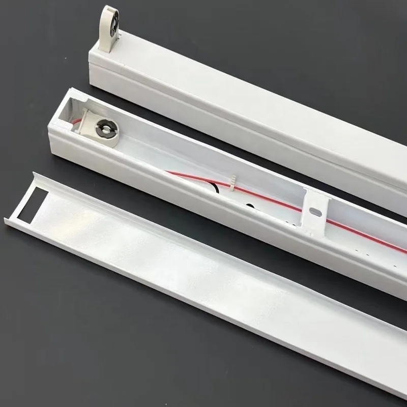 T8 Holder Lamp Base 2ft 4ft Fluorescent Lamp Replace Led Light Tube Fixture T8 Batten Light