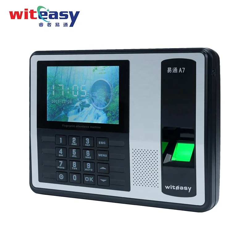 Factory Whole sale price  web based  wifi  TCP/IP fingerprint time attendance system