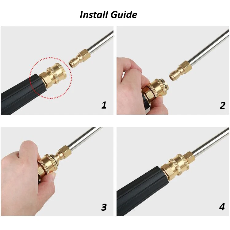 Wholesale high quality hot sale u-shaped high pressure car wash nozzle