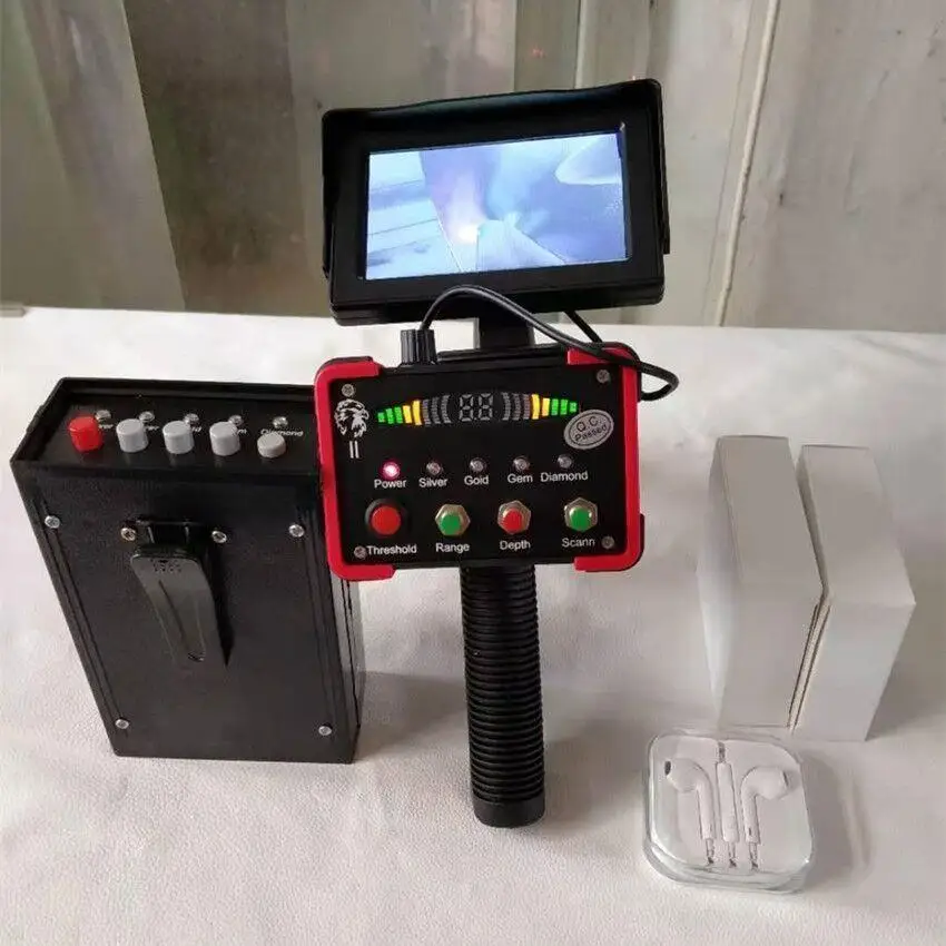 gold metal detector underground imaging Long range large depth industrial metal detectors 3d gold detector underground