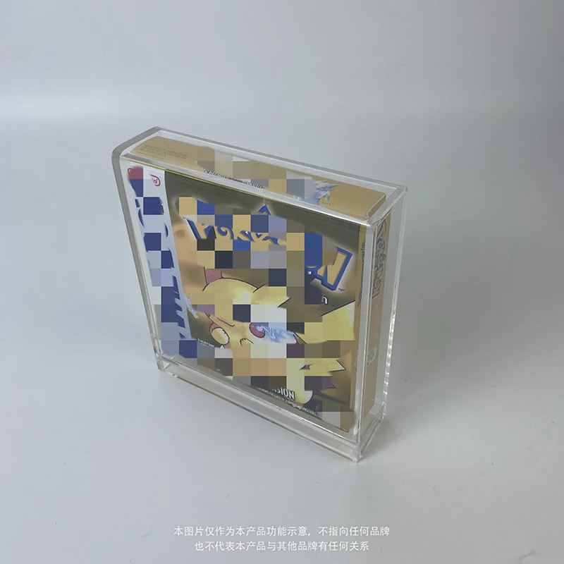 Оптовая продажа лидер продаж прозрачные чехлы для видеоигр Gameboy Pokemoned акриловый чехол коллекции