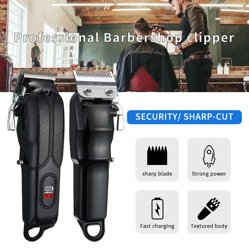 Professional Private Label New Barber Hair Cordless Trimmer Men Clipper Electric Hair Clipper