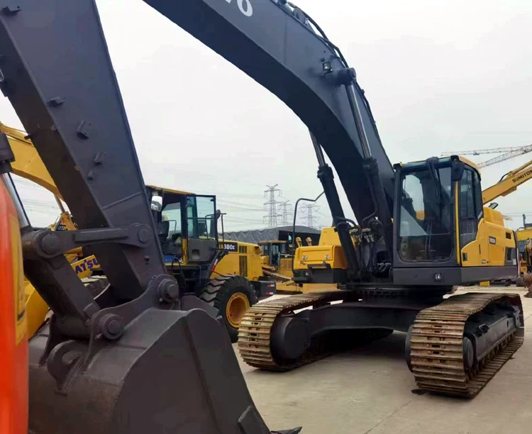 Health condition used excavator volvo 480 made in Korea crawler used volvo ec480dl crawler excavator in Shanghai
