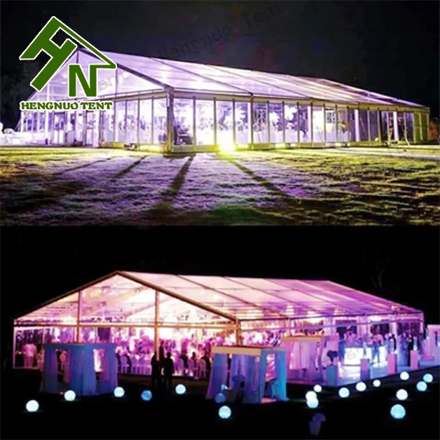 Big Transparent Outdoor Celebration Wedding Ceremony Party Tent for 300-500 People