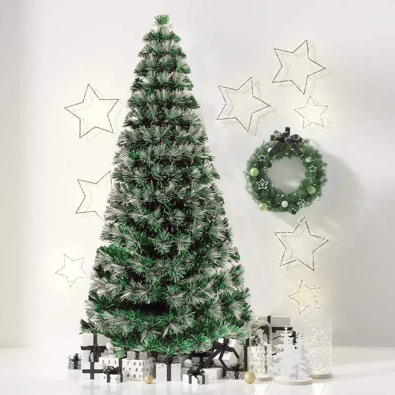 Artificial Pre-Lit Decor Buy Fiber Optic Christmas Tree For Outdoor Home Office Party Decoration