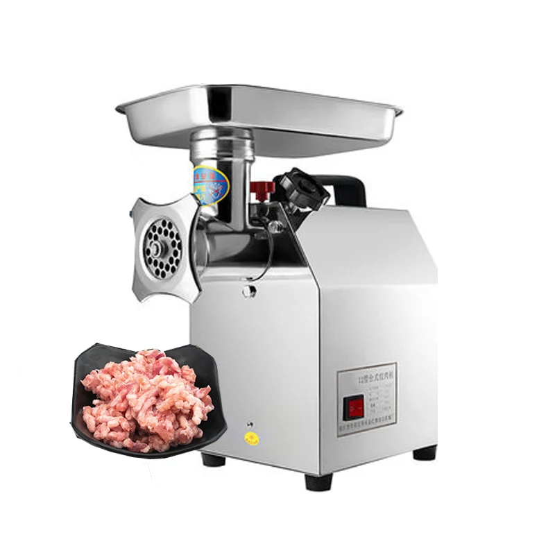 Industrial Commercial Stainless Steel Electric Meat Grinders & Slicers
