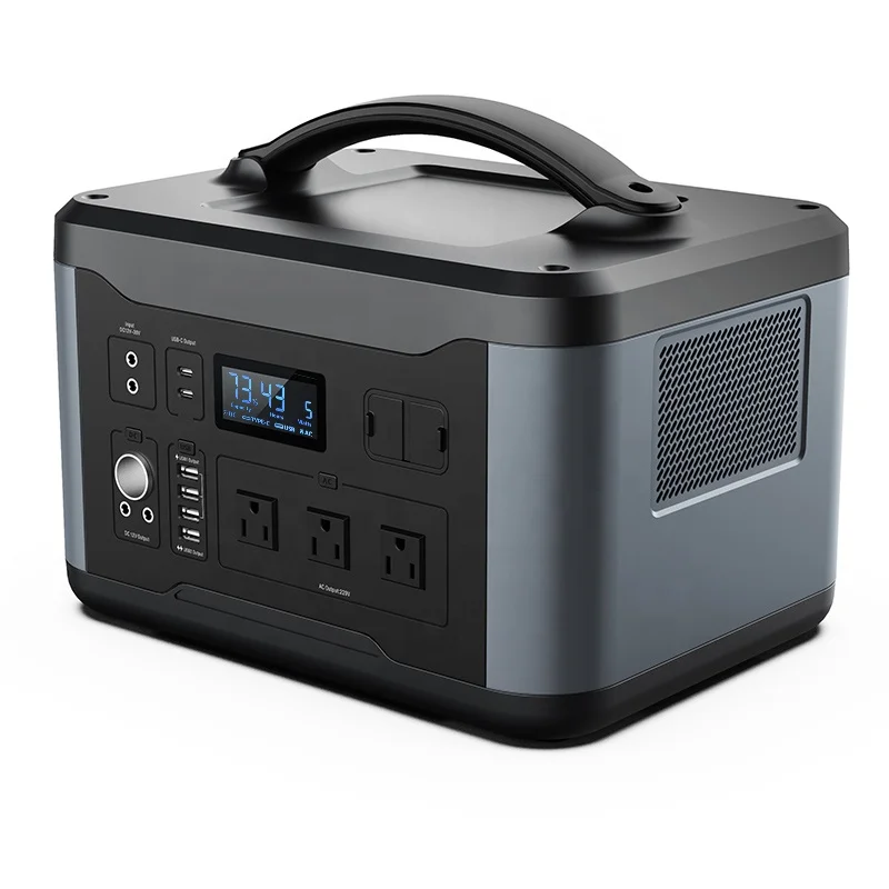 Portable Power Station 1408Wh Backup Lithium Battery AC Outlet Solar Generator for Outdoors Camping Hunting Emergency