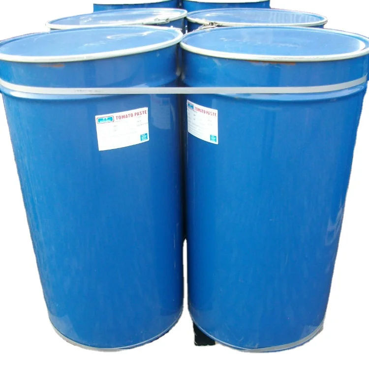 Новый урожай 28-30% 36-38% томатная паста в барабане Тройная концентрированная томатная паста
