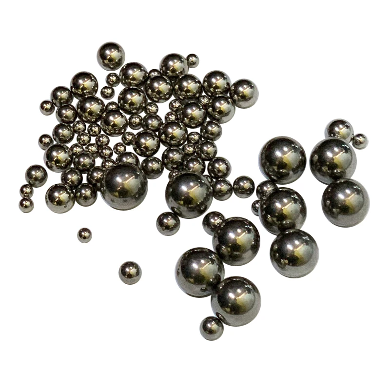 ZH 10mm Carbon hollow 316 steel ball  with hole custom Decoration Ball Sphere stainless steel bead