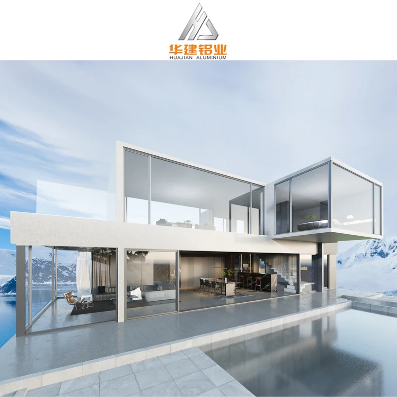 wholesale 6060 t66 triple glazed window hurricane impact windows aluminum windows casement aluminum windows
