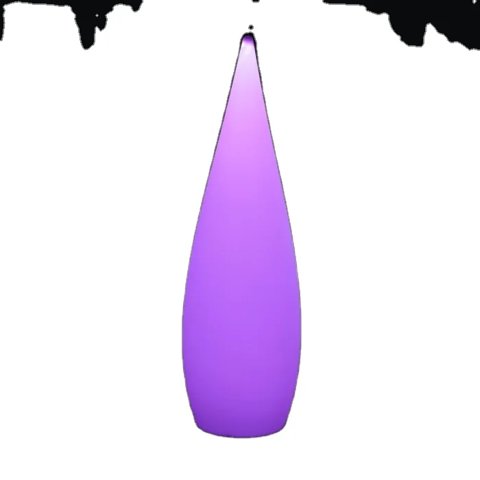 LED Floor lamp RGB water drop outdoor lights 16 colors changeable for holiday decorative lights  Shuttle shape hot selling