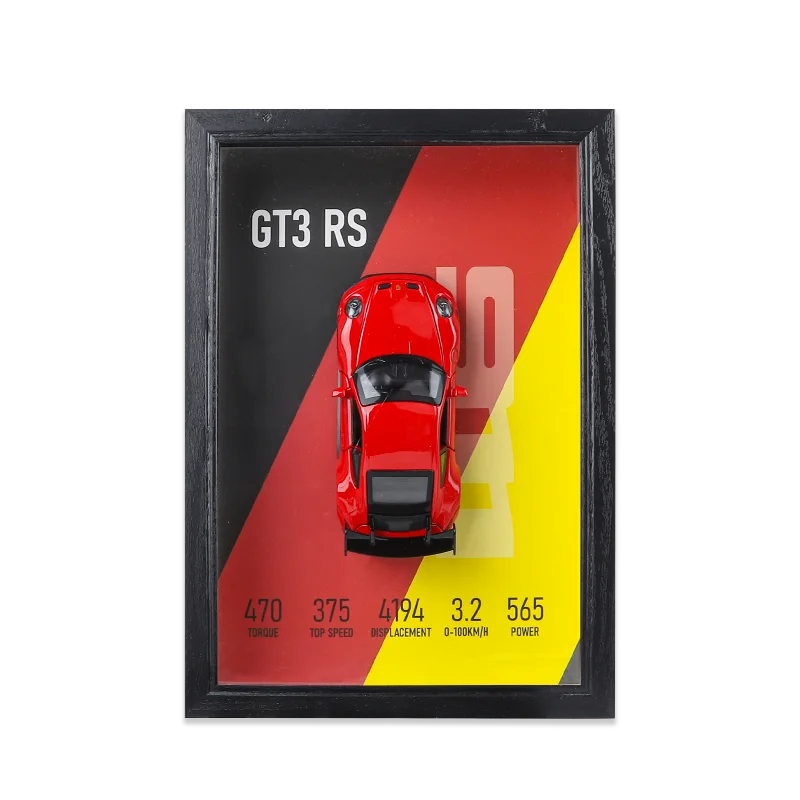 Настенная декоративная картина «Спортивный автомобиль» из 3D блоков современный дизайн новая трендовая подвесная живопись с вырезкой и печатью