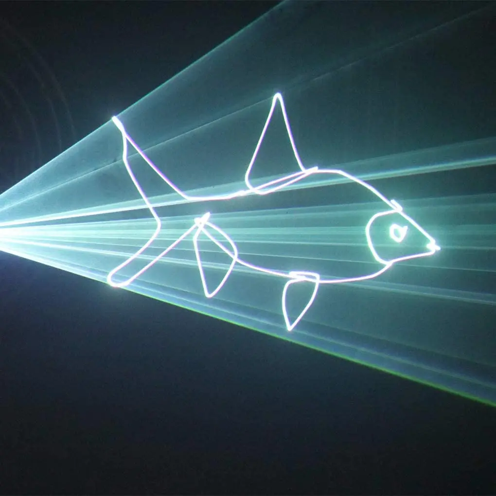 Programmable Laser Logo/Text Projector Outdoor Advertising Display