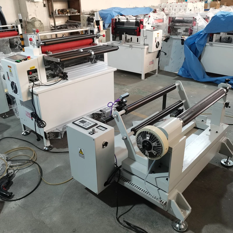 Automatic Non Woven Fabric Roll To Sheet Cutting Machine