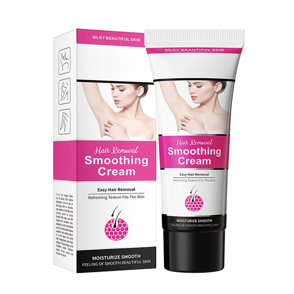 Hot Sale Wholesale Manufacturer Body Hair Removal Cream Painless Flawless Depilatory Cream Gentle & Soothing for Women and Men