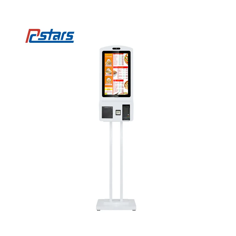 22 inch Free Floor standing all-in-one cash register cashier interactive self service information payment Digital Signage
