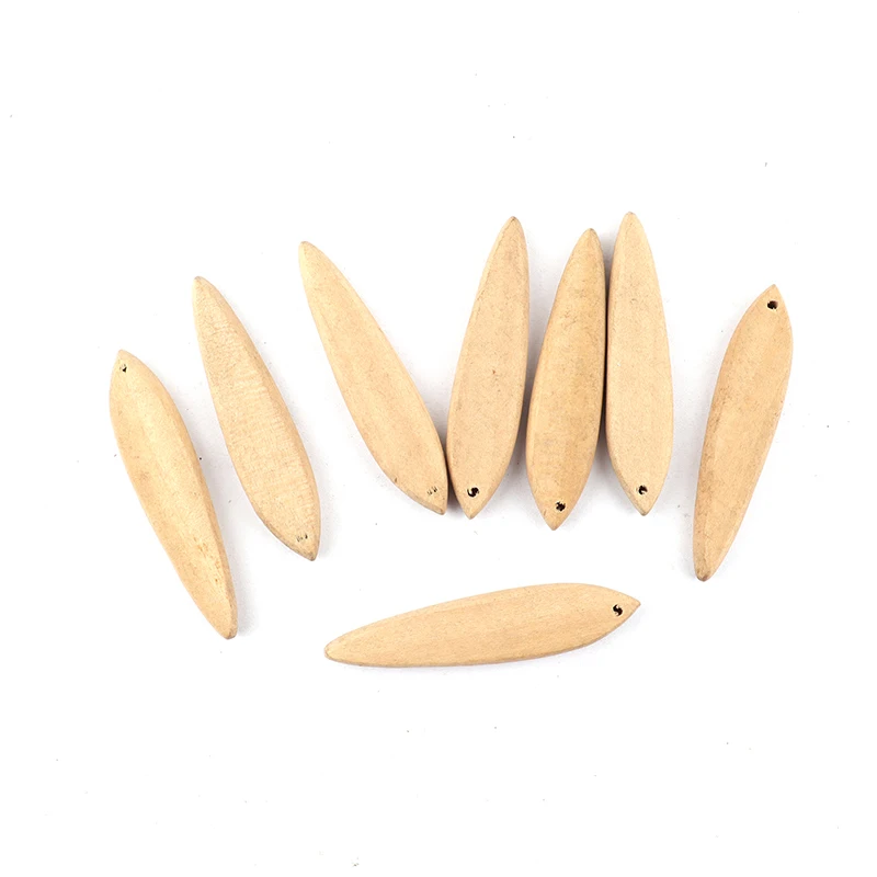 Handmade Unfinished Factory Direct Price Geometric Wooden Beads