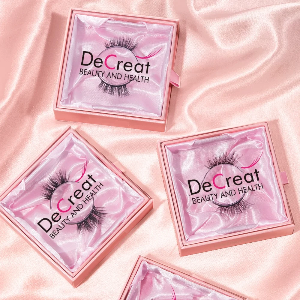 Wholesale False Eyelashes mink lashes With faux mink lashes lash packaging