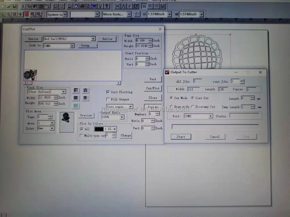 fast drawing Graph Plotter with ball pen