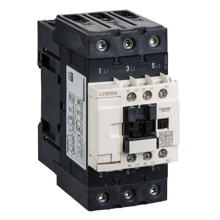 Schneider-Brand TeSys D Series 50A AC220V 3P AC Contactor LC1D50AM7C