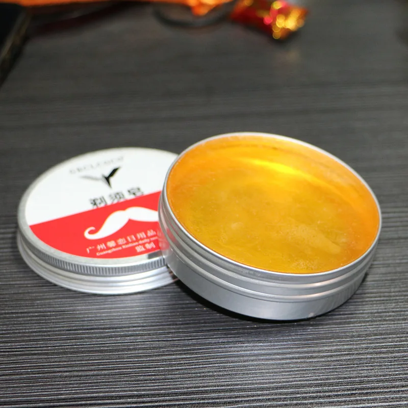 Высококачественный натуральный органический мужской крем для бритья из пены, мыло для бритья бороды