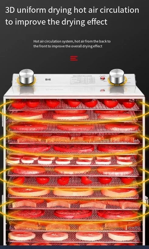 Best Quality Commercial  Food Dehydrator Machine Fruit Vegetable Industrial Onion Dryer Cabinet Food Dryer With CompetitivePrice