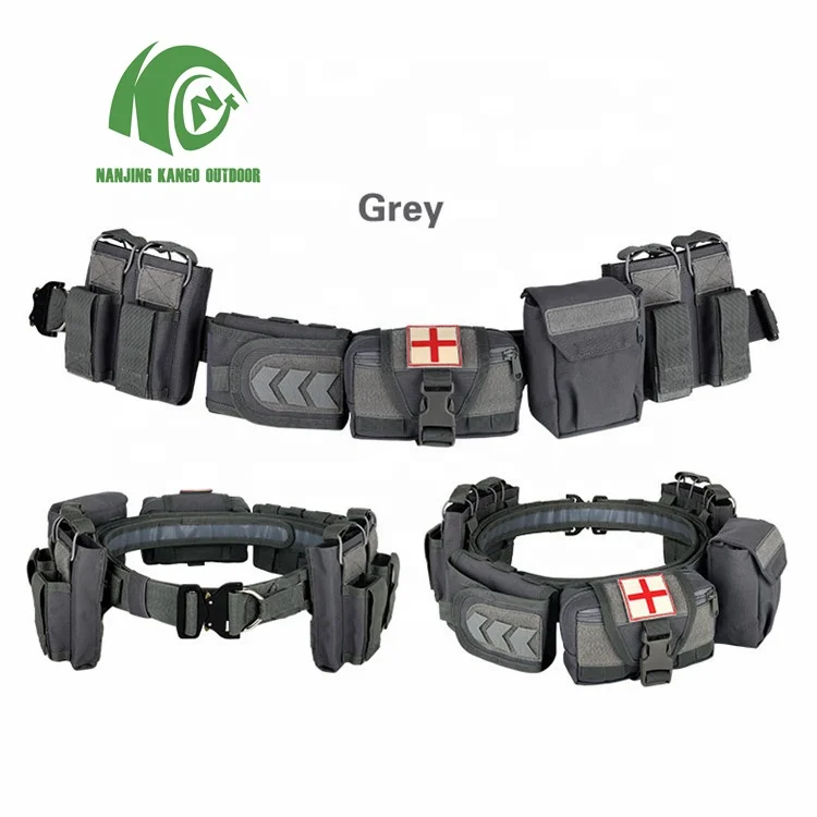 KANGO Custom camo multi-functional outdoor mil-spec tactical belt adjustable polyester Molle System Tactical Belt