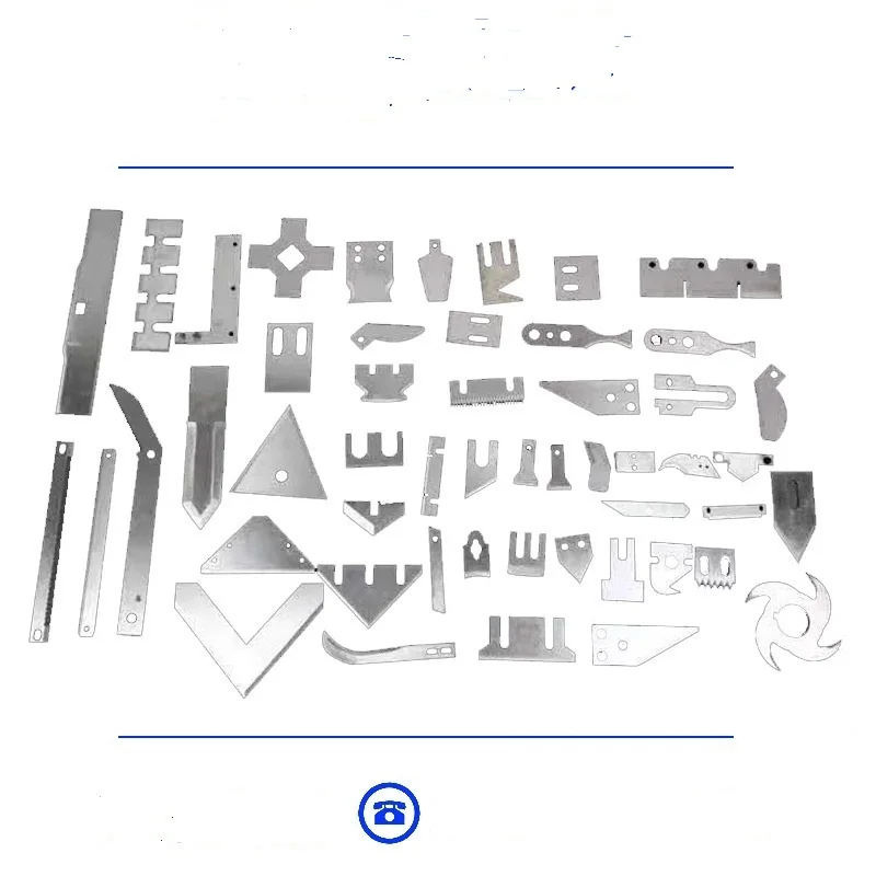 Pillow packaging machinery knife cutting bags/PVC cling film cutter blade