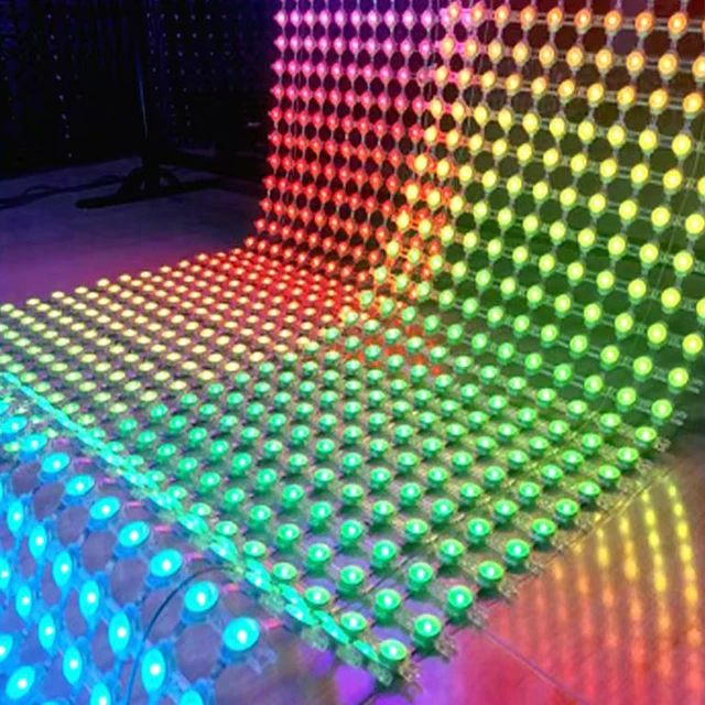 40mm Mesh  Screen Entertainment Lighting Smart Led Pixel Point DMX Supplier