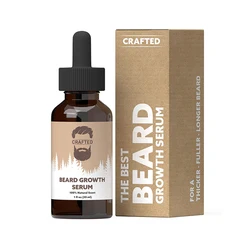 Private Label Custom Natural Organic Vegan Smooth Best Men Care Growth Beard Oil