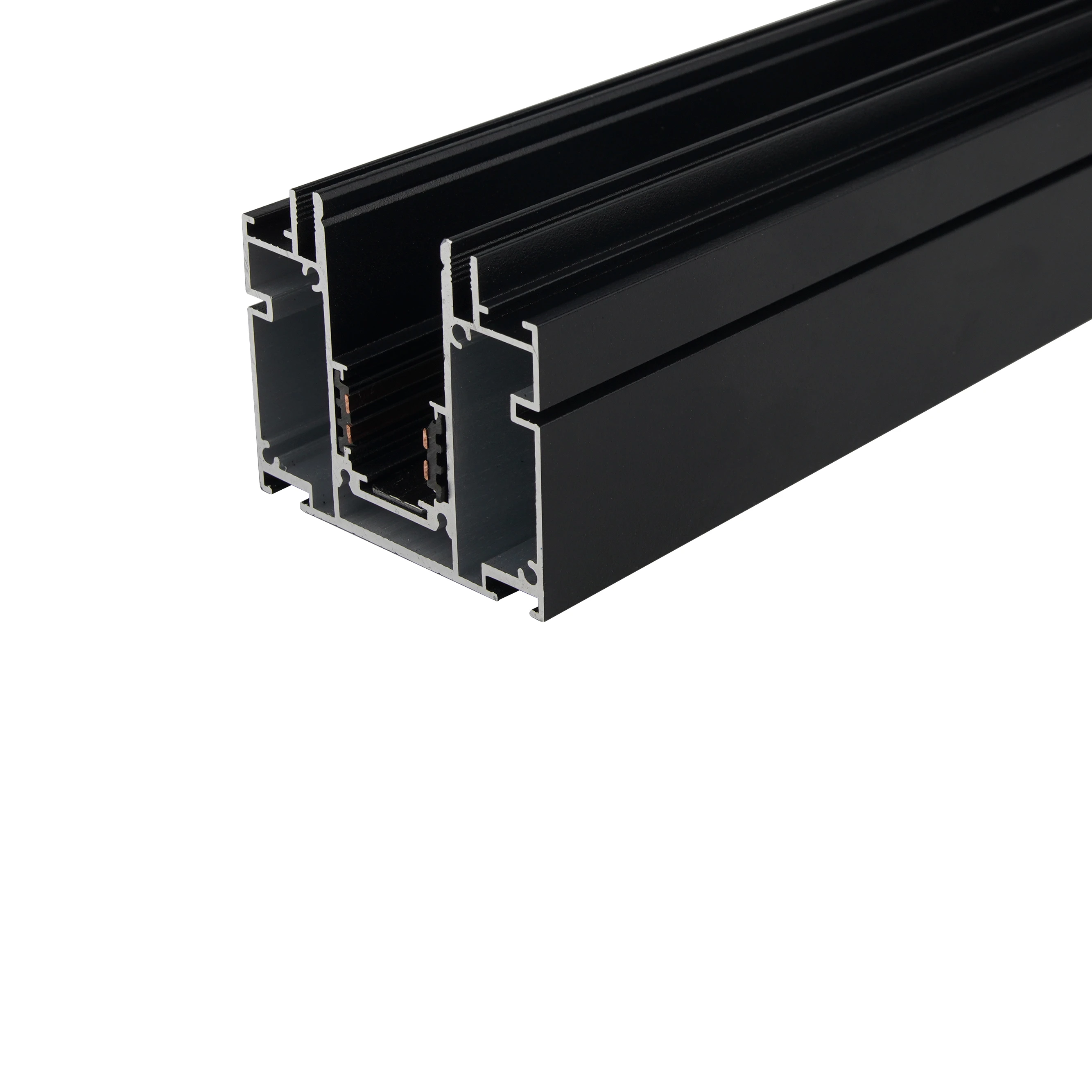 Новый дизайн магнитный рельсовый рельс на русском языке 1/2/3 м алюминиевый для системы освещения прожекторов