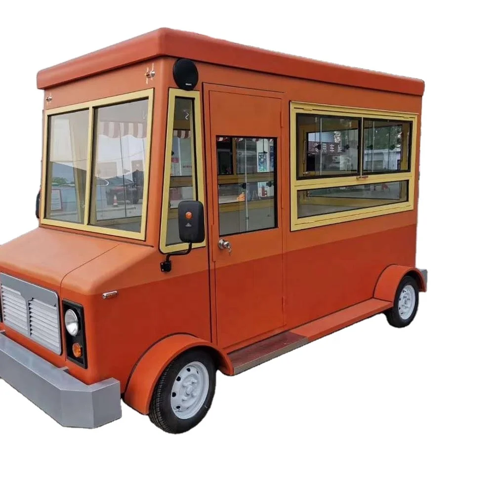 Lunch Warmer Mini Food Truck Hot Dog Sale Coffee Cart Trailer French Fry Cart Trailer Cart Trailer Food