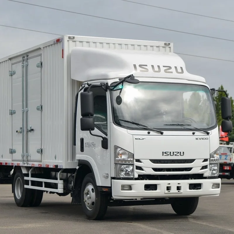 Легкий грузовик ISUZU 5T 170 л.с. 4x2 Euro 2 3 4 5 6 с кузовом близко фургон грузовой