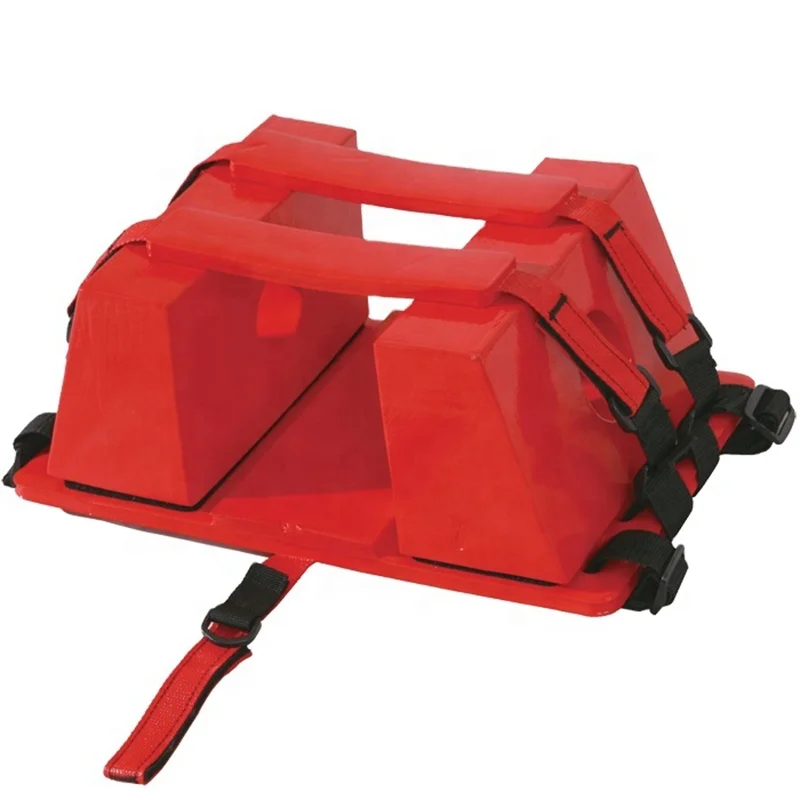 Medical Ambulance Stretcher First-Aid Adult Adjustable Head Immobilizer For Spine Board Stretcher