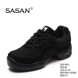 SASAN Breather Mesh Split Sole Flexible Dance Shoes Sneakers Big Size Line Dance Shoe 8805