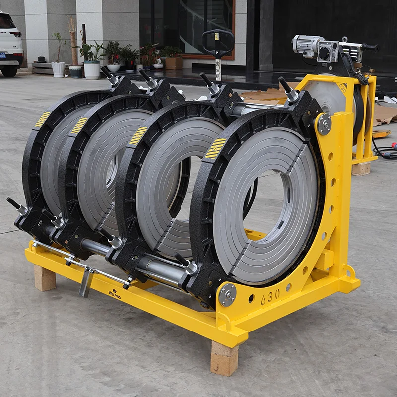 Fully-automatic WP630Q plastic pipe jointing machine 315-630mm range with Auto-jump device for Water supply Gas pipeline NEW