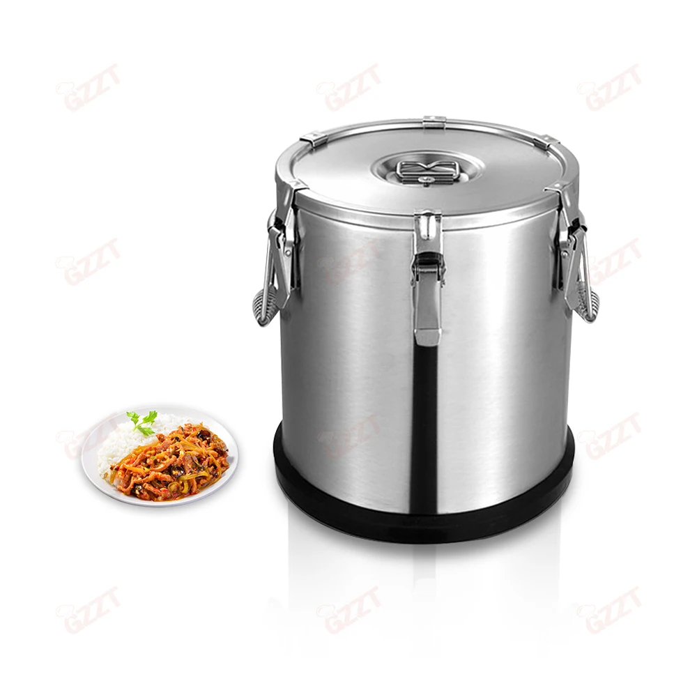 4 литра 120 литров контейнер для подогрева супа многофункциональный из нержавеющей стали с двойной стенкой изолированный хранения