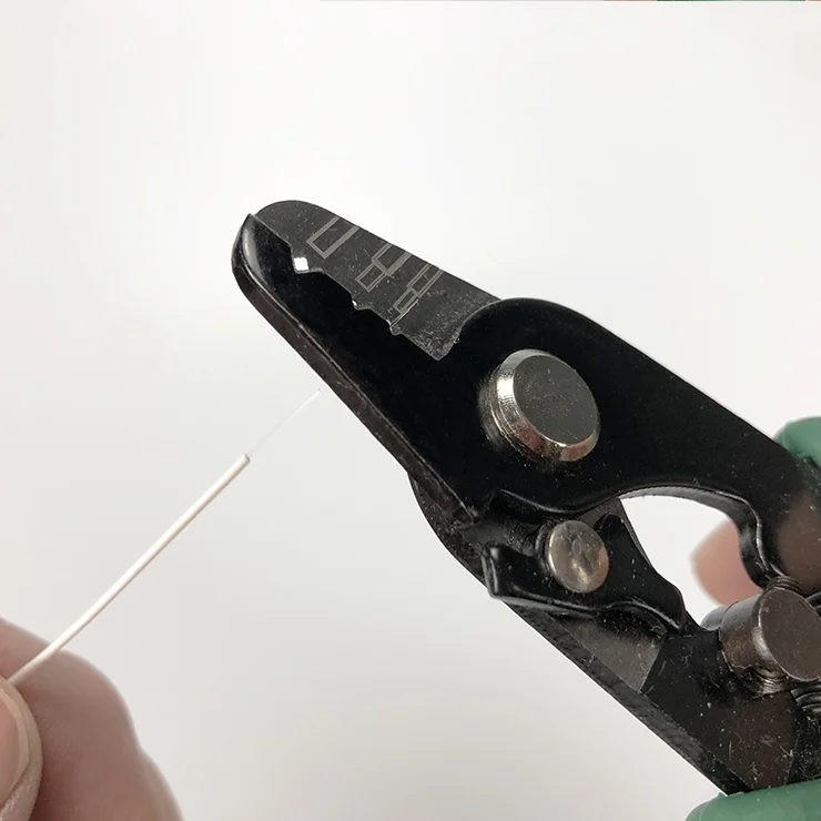 Kiconico 326 волокна opticcal зачистки три отверстия волоконно-оптического кабеля зачистки инструменты с ручкой TPR Ftth Набор инструментов буферное покрытие чередование инструмент 125um