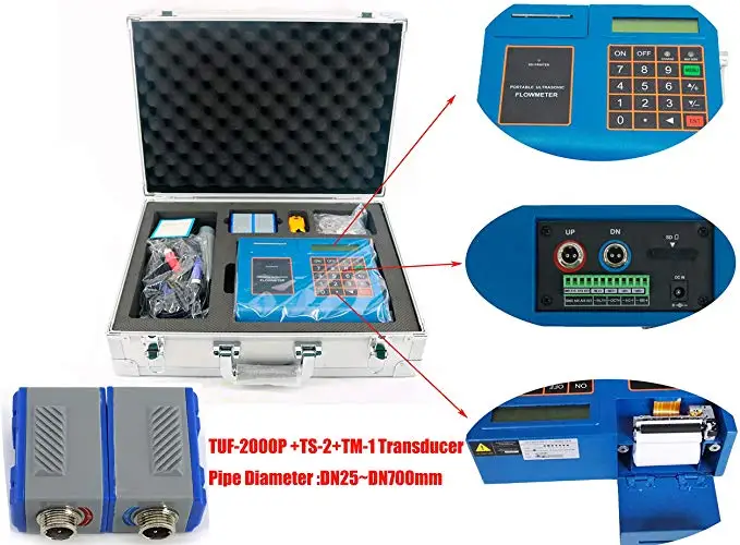 Ultrasonic  flow meter portable flowmeter portable