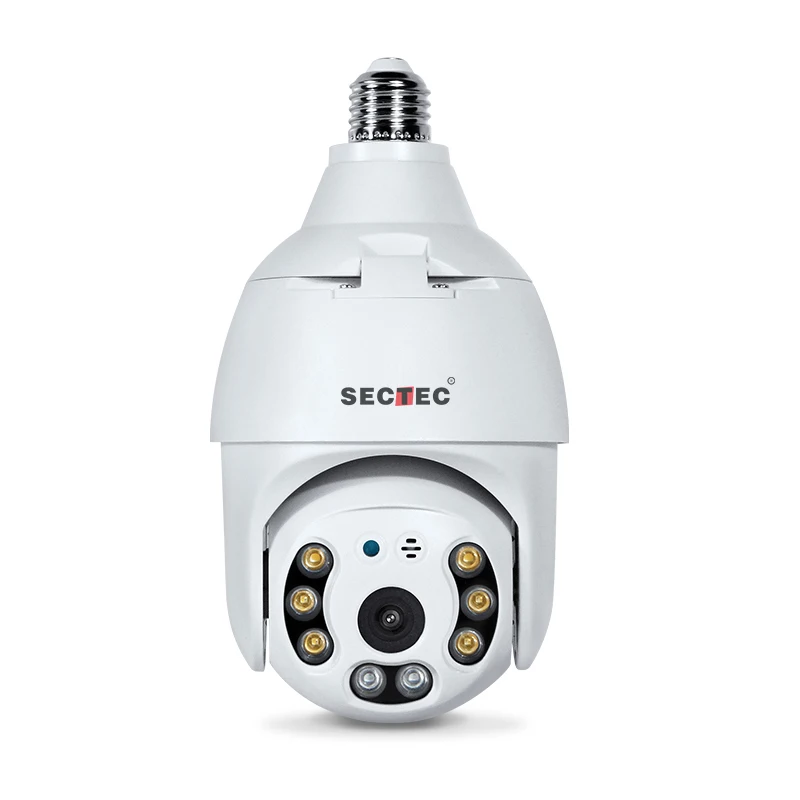 Sectec 5MP Indoor PTZ Mini Camera Wifi Security System Camera Wireless IP PTZ Wifi Camera