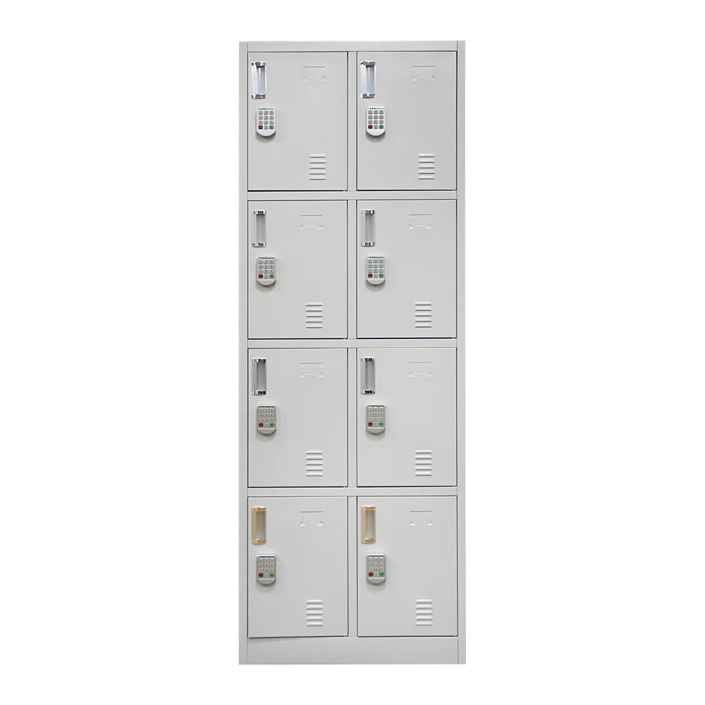 Staff Bag Dormitory Shoe Steel Iron Leather Locker Factory Cupboard Changing Locker