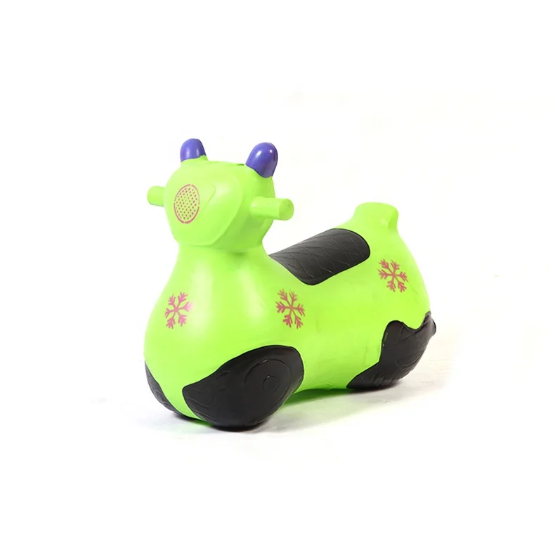 PVC Hot sale jumping horse toy OEM motorbike with eco-friendly material