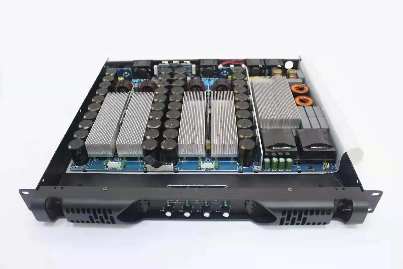 Gooermi DS4140 Factory Wholesale 4*1500watts  amplifier sound system power amplifier 1U Class D Amp Universal Digital Amplifiers