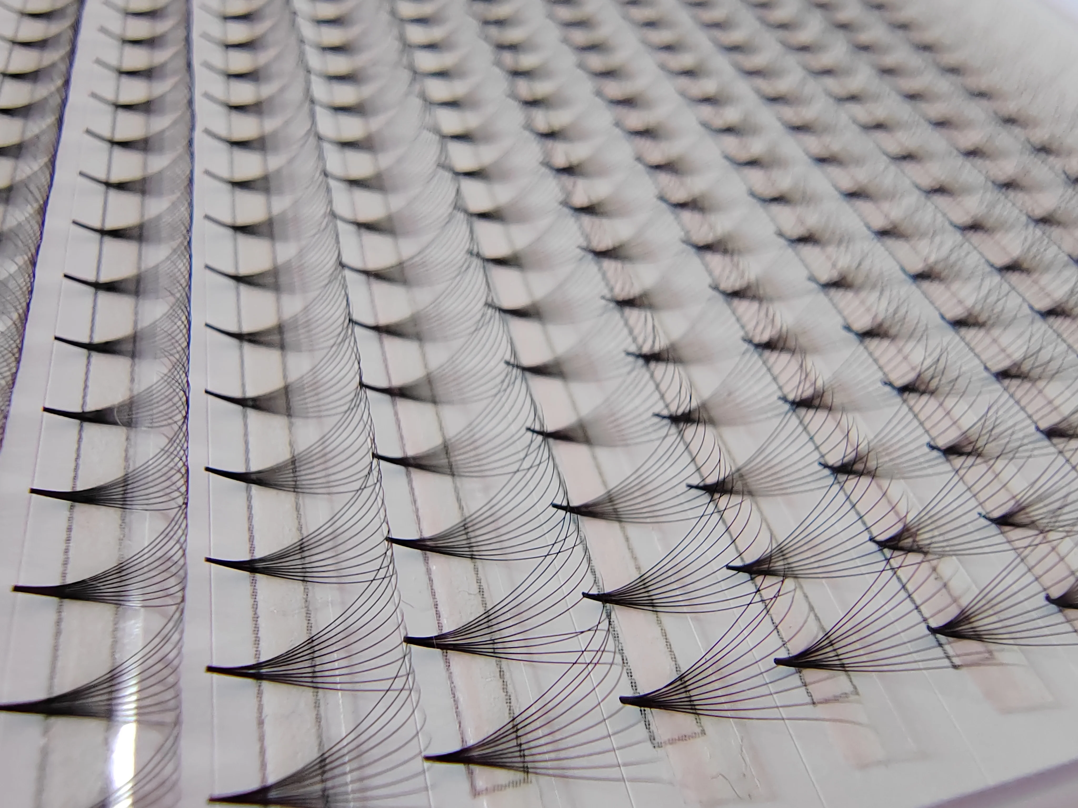 XXL trays 320 fans Premade Fans Volume eyelash extension 14D Premade  Volume Fans 0.03Volume Eyelashes Extension many dimension