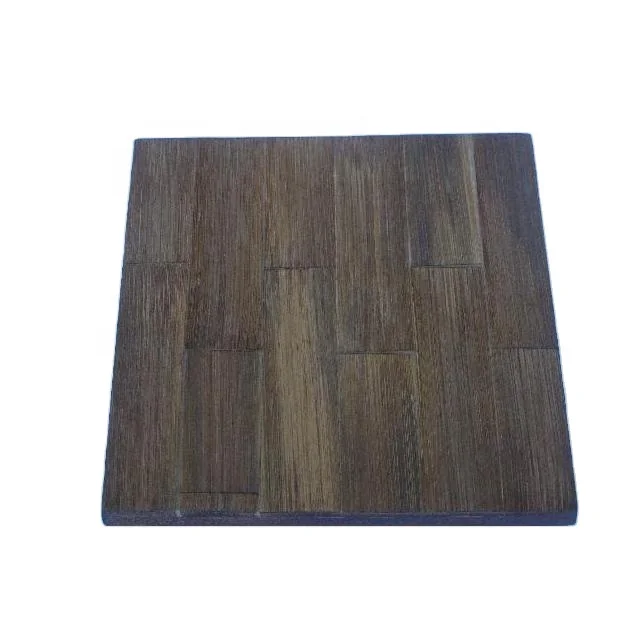 
Bamboo wood mosaic coaster available in other finishes 