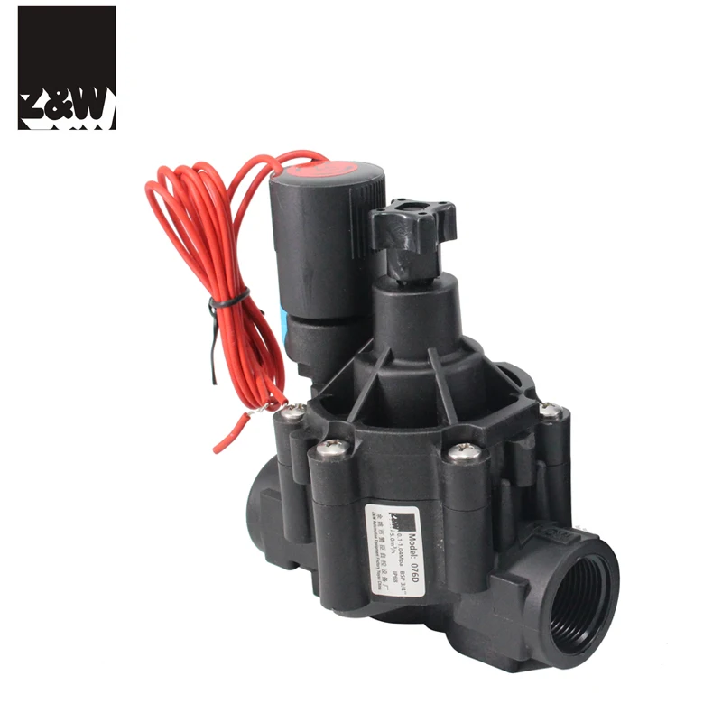 3/4inches electronic valve solenoid magnetic pilot plastic electric  DV CPF  DN20 Water Solenoid Valve Electromagnetic Valve