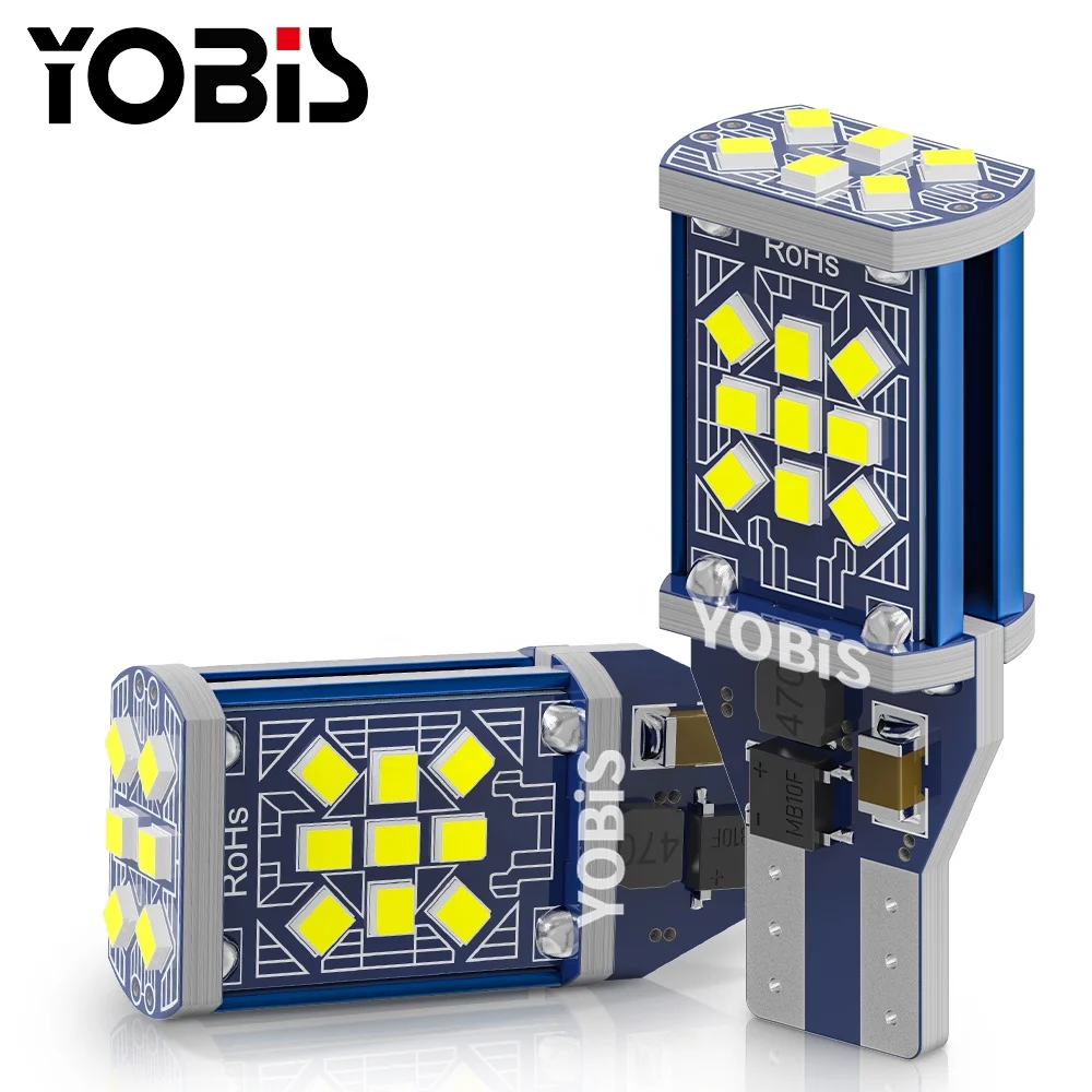 New design  194 W5W 12V T15 Auto Light LED Canbus 24smd super brightness Car LED Lights Turn Signal Brake Light